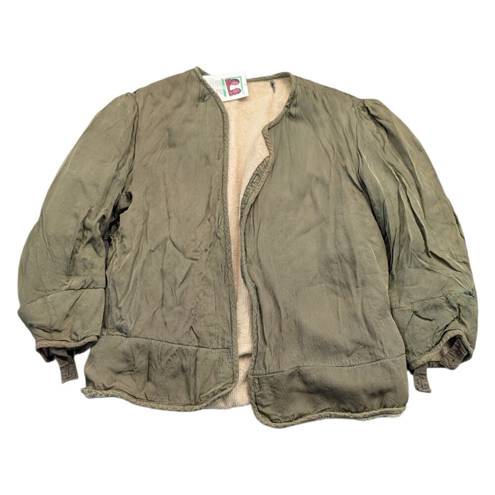 Military Bomber Liner Jacket